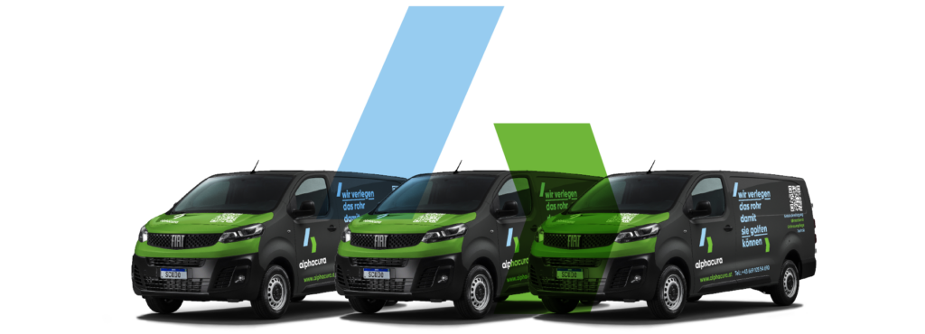Unser brandneue alhacura Elektroflotte